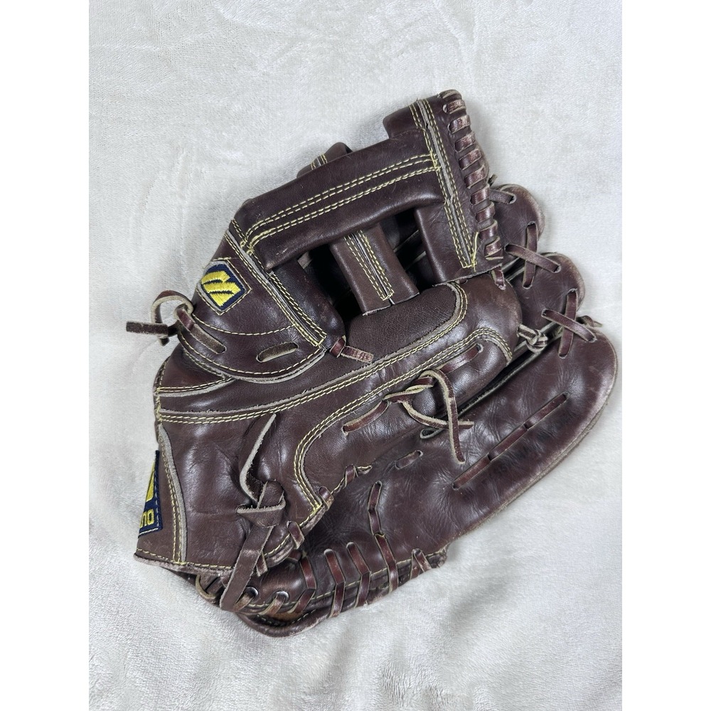 Rare Mizuno MTS-2 Super Flex Palm RHT Brown Leather Baseball Glove Mitt -